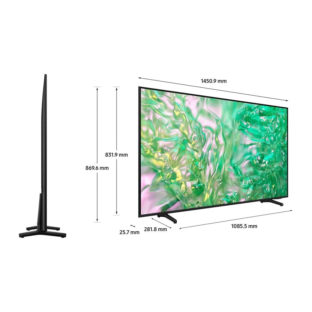 SAMSUNG UE65DU8000 - 65 inch - 4K UHD