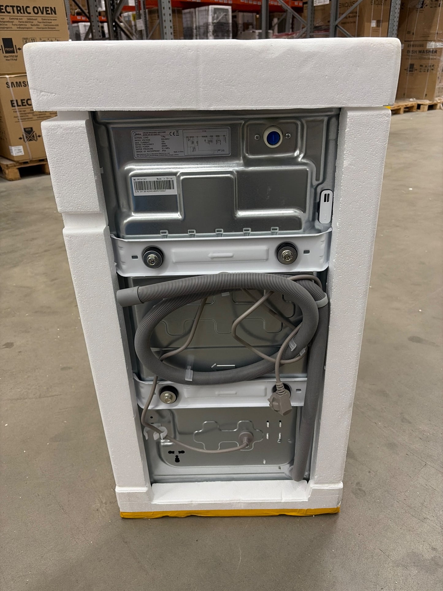 Outletmodel: Midea MF100T70B/W-HR