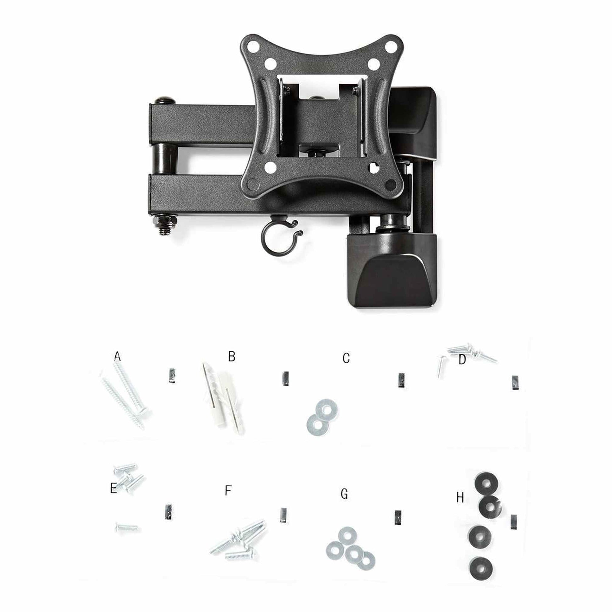 TV muurbeugel 13 - 27 inch Draai- en kantelbaar - TVWM1510BK