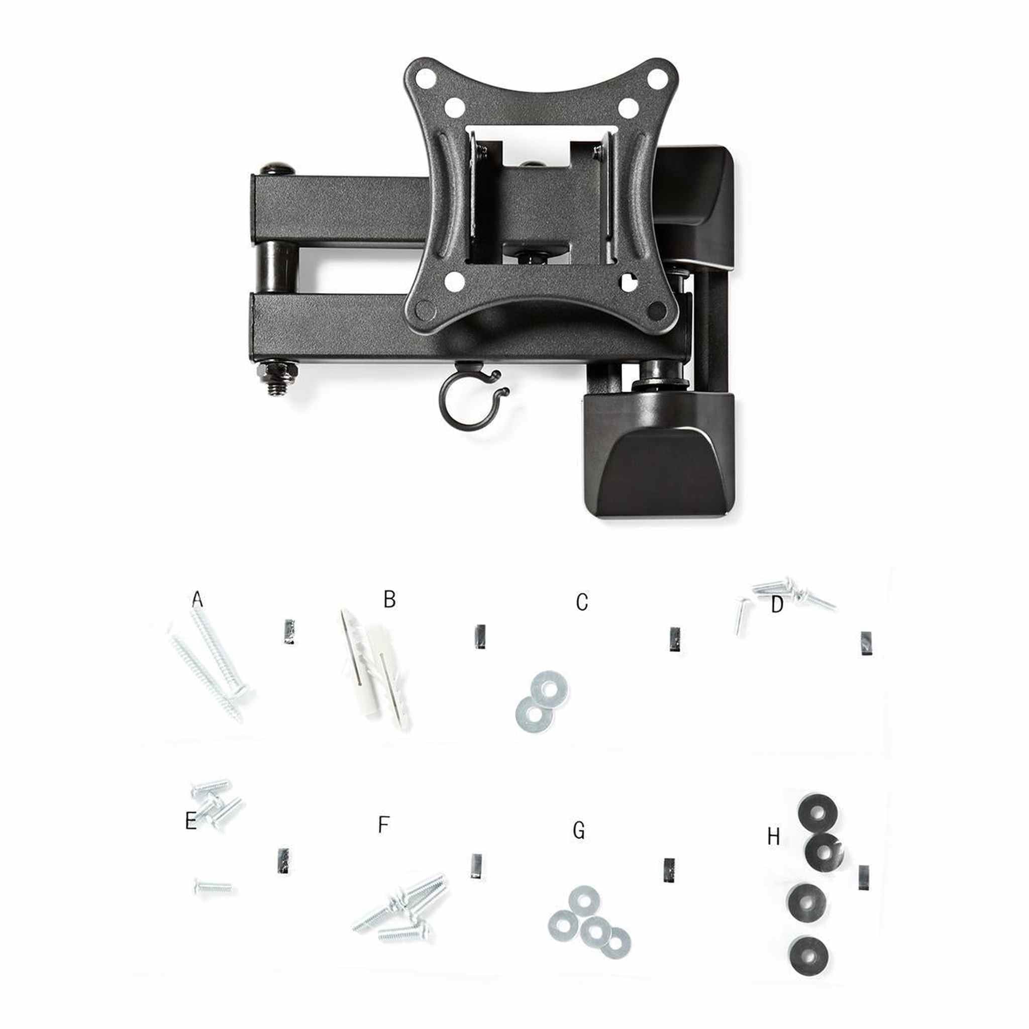 TV muurbeugel 13 - 27 inch Draai- en kantelbaar - TVWM1510BK