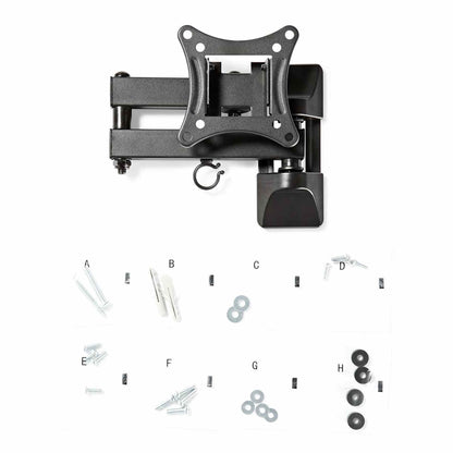 TV muurbeugel 13 - 27 inch Draai- en kantelbaar - TVWM1510BK