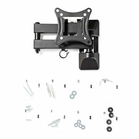 TV muurbeugel 13 - 27 inch Draai- en kantelbaar - TVWM1510BK