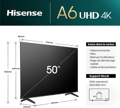 Hisense 50A6N - 2024