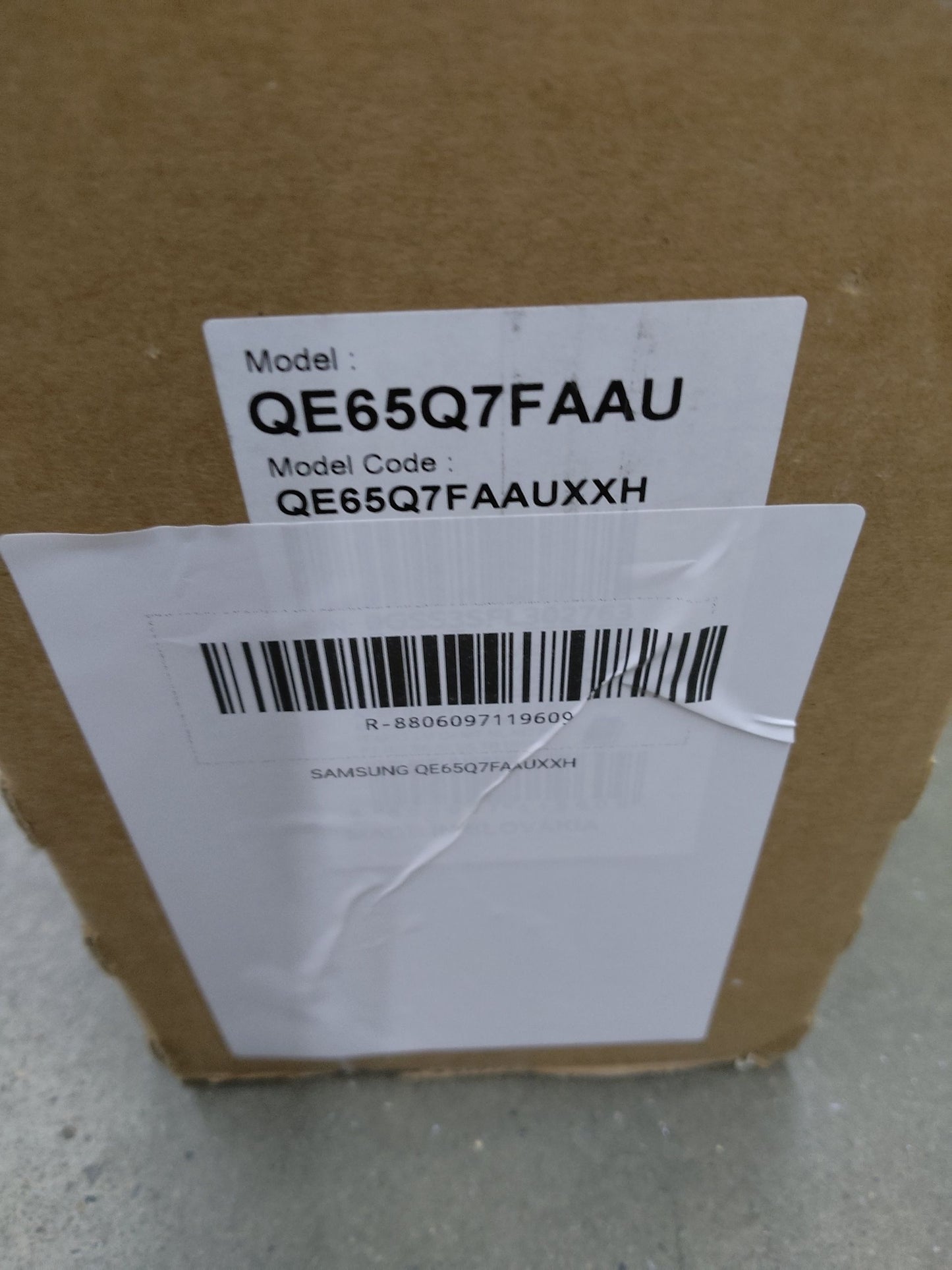 Outletmodel: Samsung QE65Q7F