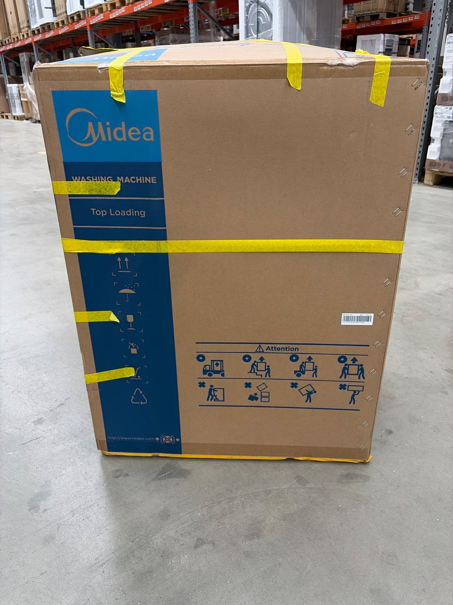 Outletmodel: Midea MF100T70B/W-HR