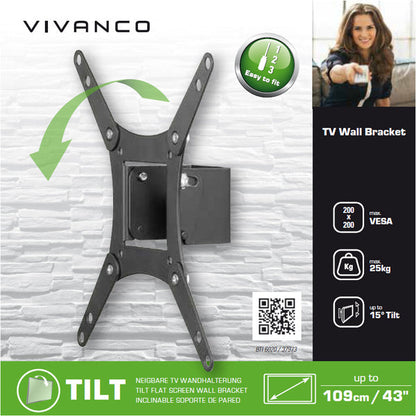 Vivanco BTI 6020 TV wandsteun <43" Tilt